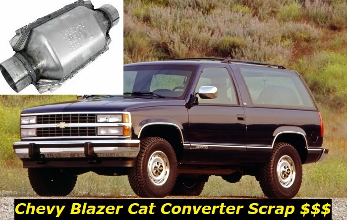 chevy blazer catalytic converter scrap price